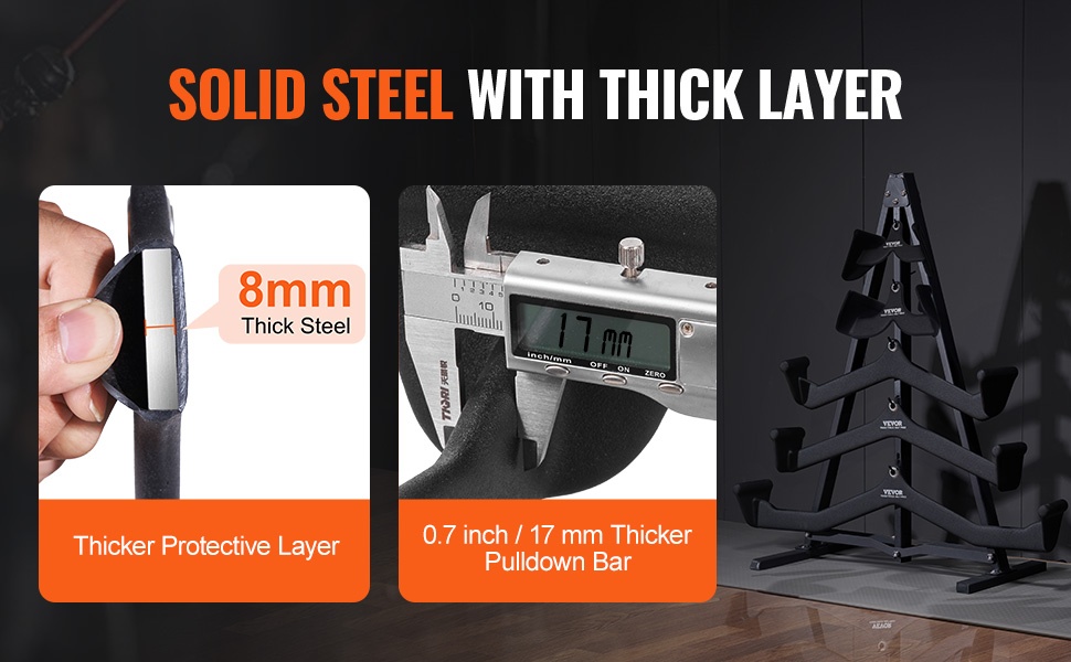 Vankka teräsrakenne ja kumipäällyste