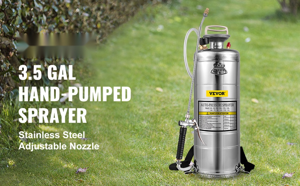 Ruostumattomasta teräksestä valmistettu painepullo 8L