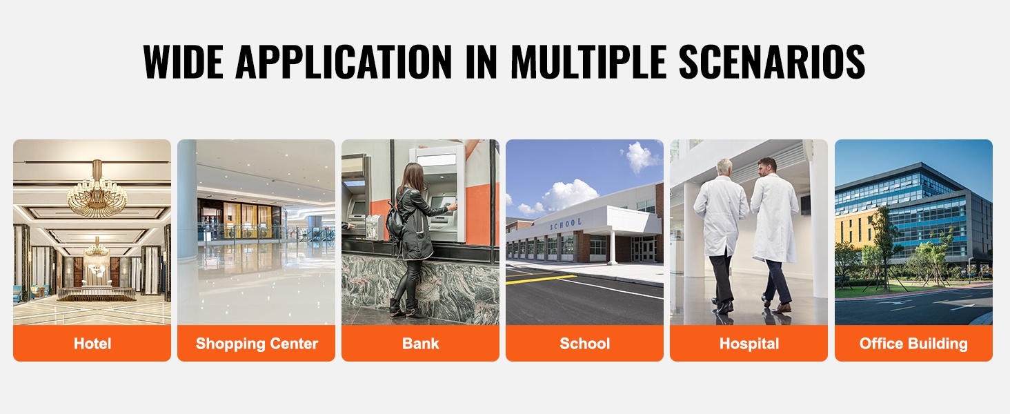 Käyttökohteita ja sijoitus ovessa