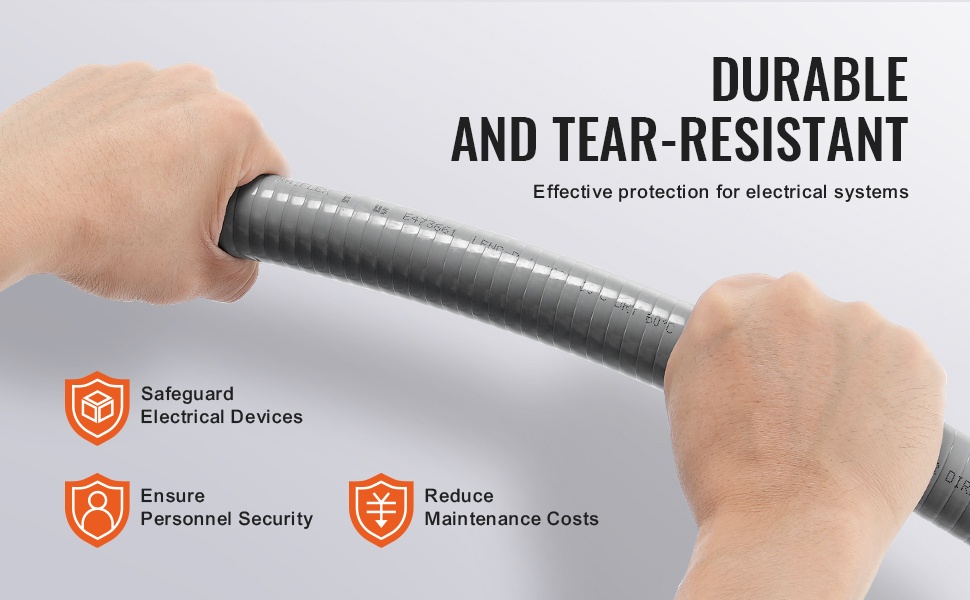 PVC-suojaputki ulkokäytössä ja maahan asennettuna