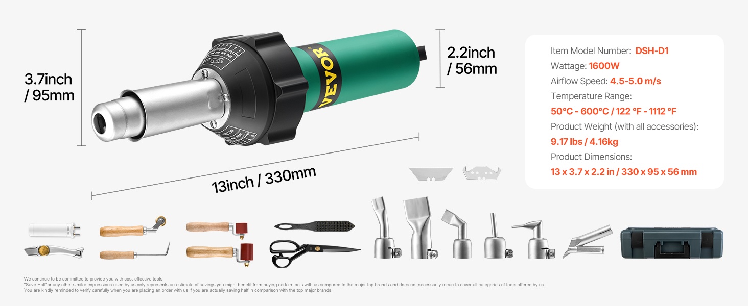 Koko hitsauspaketti työkalulaatikossa