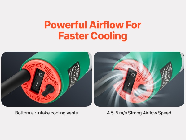 Ilmankierto pitkissä työrupeamissa