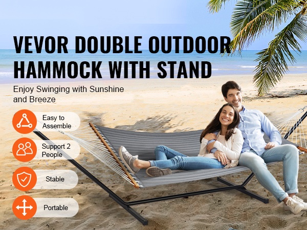 Riippumatto pihalla ja terassilla