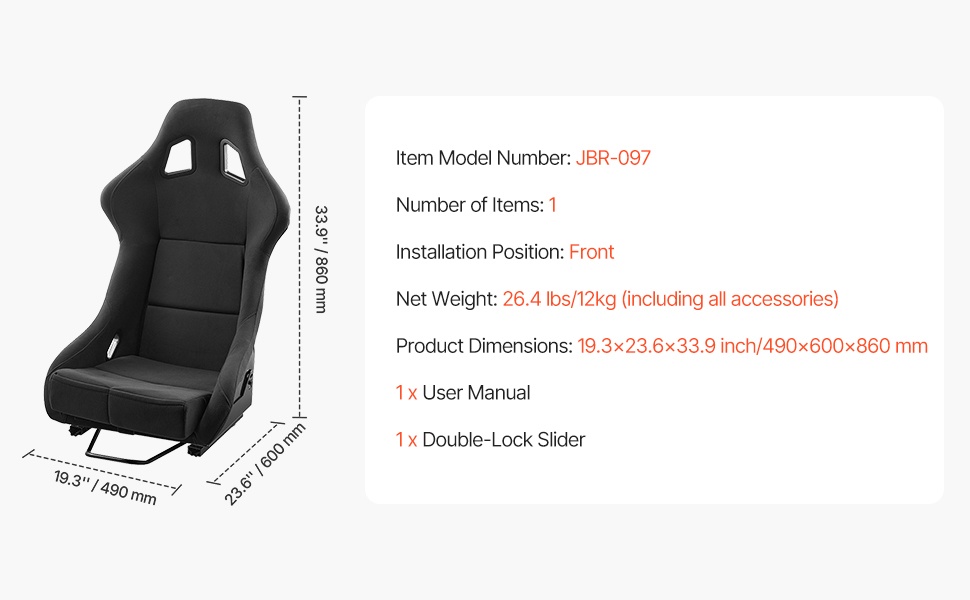 Kilpaistuimen mitat ja rakenne