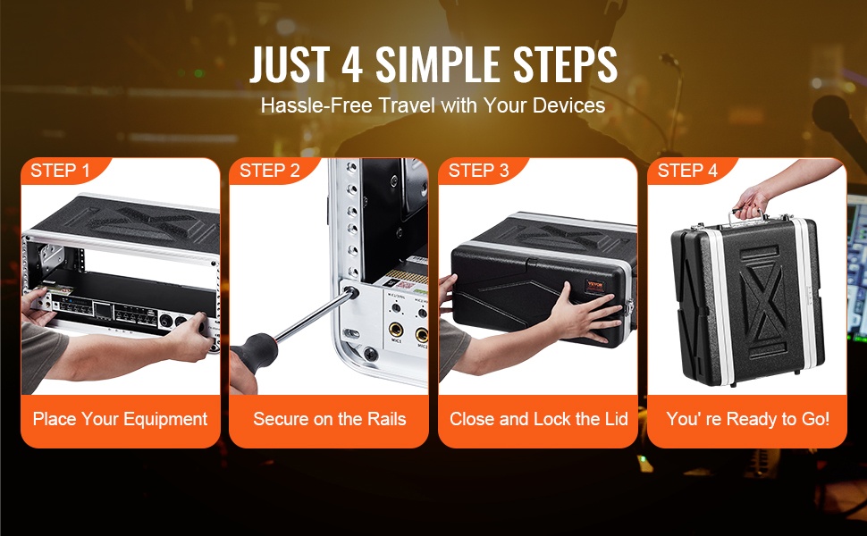 2U rack-kotelo, etu- ja takakiskot