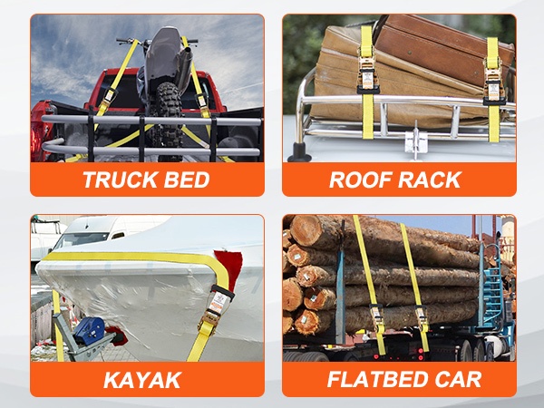 Kuormaliinat peräkärryssä