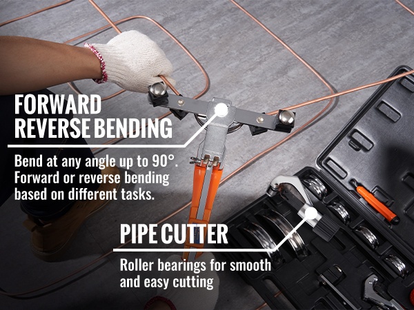 Putkentaivutin etu- ja takasuunnan taivutuksiin