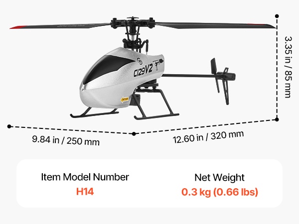 RC-helikopteri käytössä
