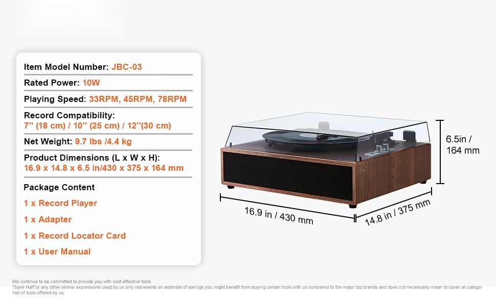 Levysoittimen liitännät ja hallintapaneeli