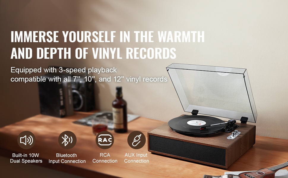 Levysoitin, yleisnäkymä