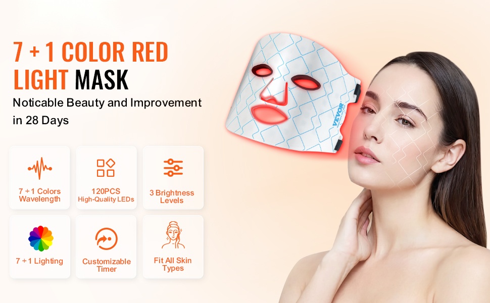 LED-valoterapia-naamio kasvoille