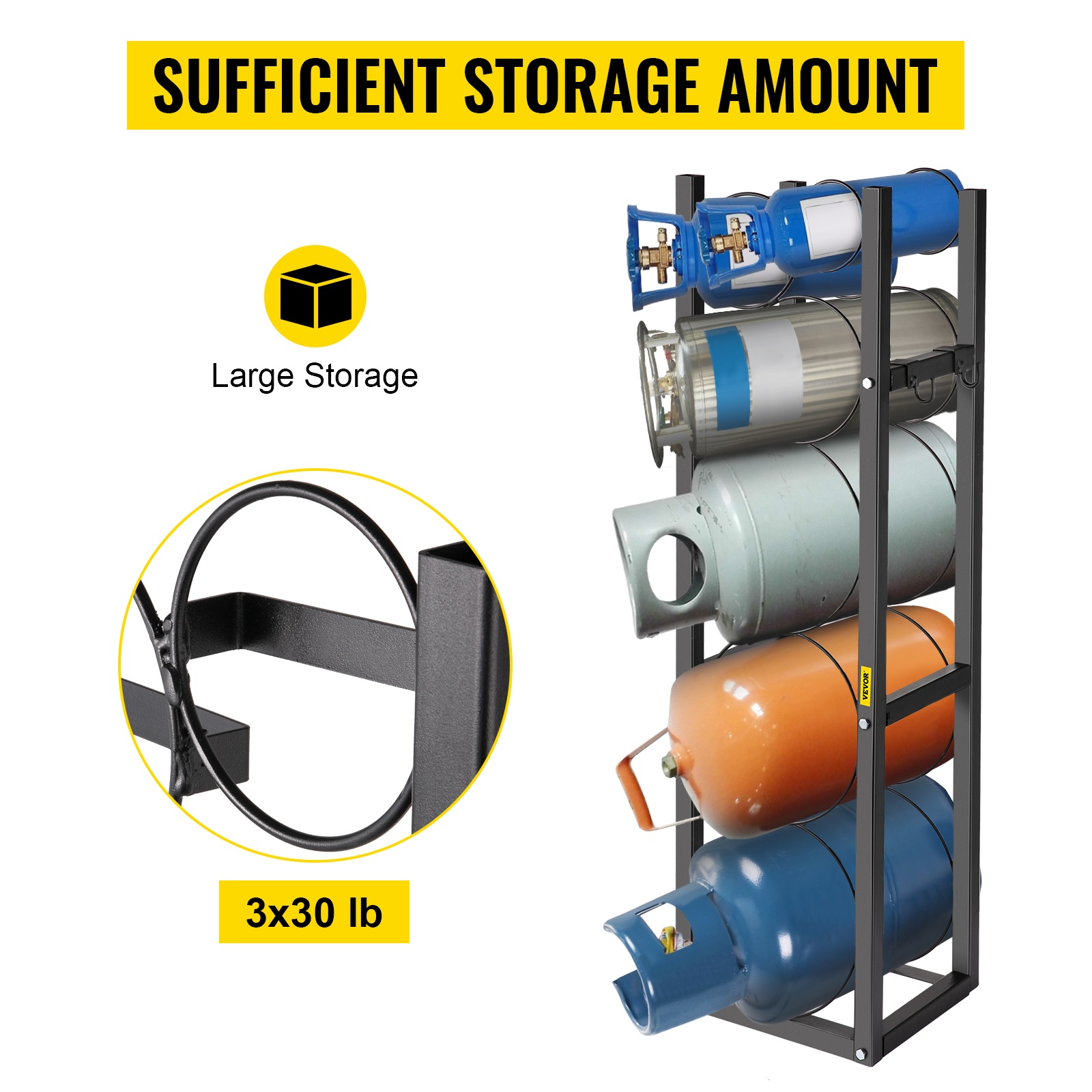 Säilytyspaikat sylintereille