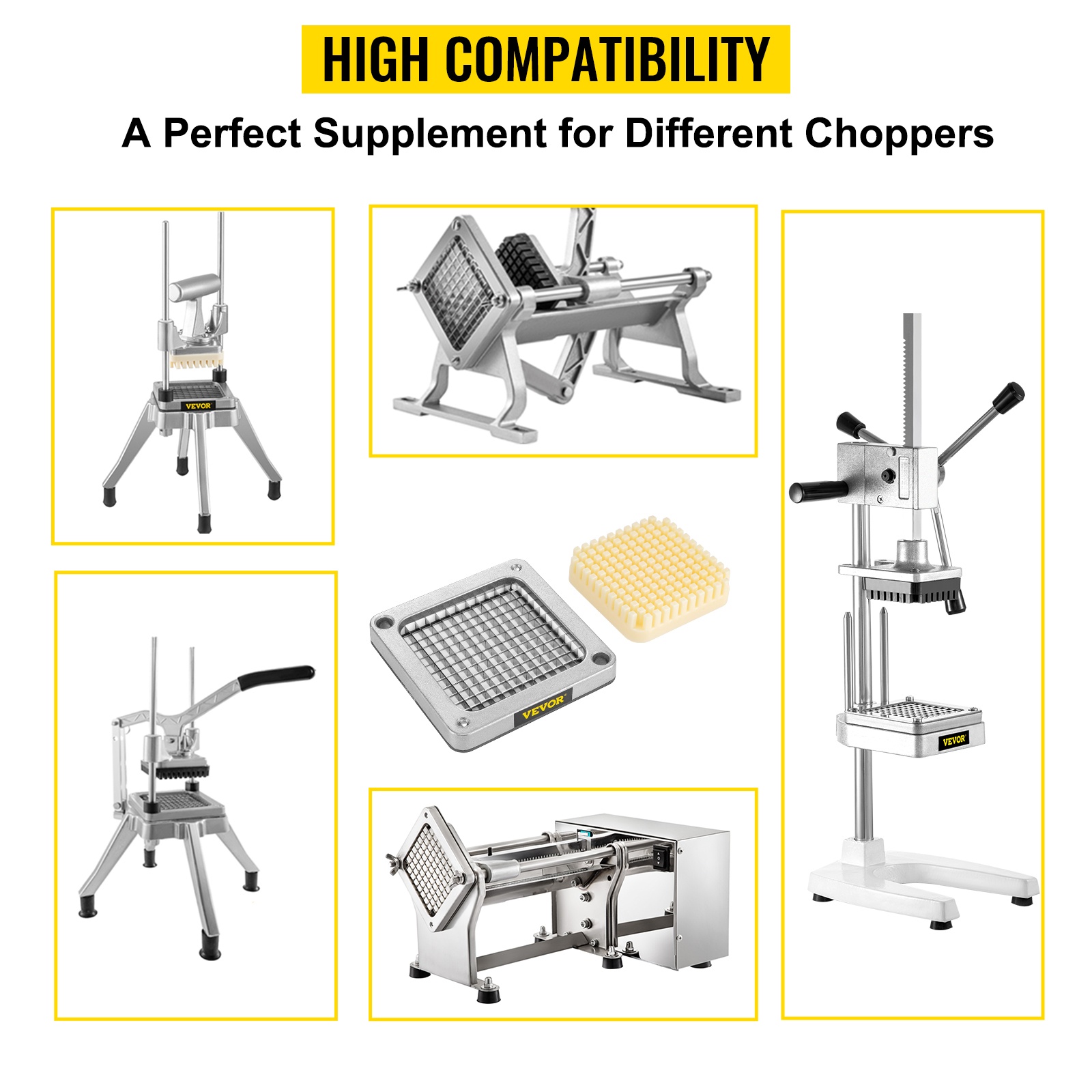 Yhteensopiva eri leikkurien kanssa