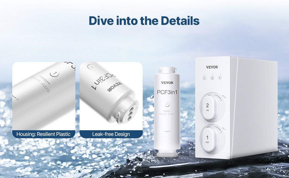 8-vaiheinen suodatus