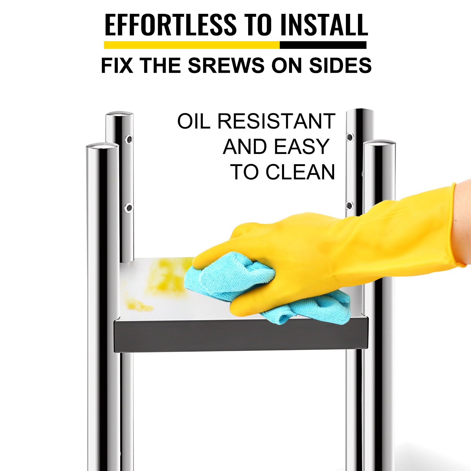 Helposti asennettava riisinlämmittimen jalusta