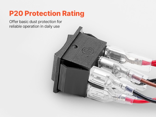 IP20-suojaus, lähikuva