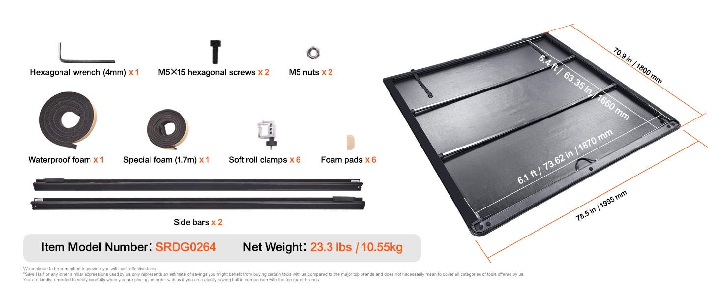 Lavapeite suljettuna auton sivulta katsottuna