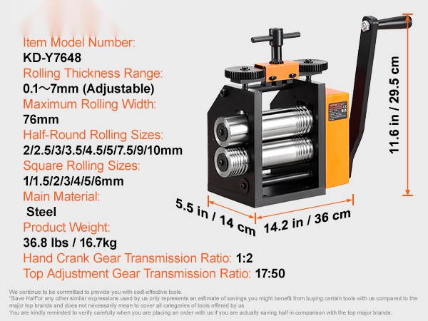 Valssauskone sivulta kuvattuna