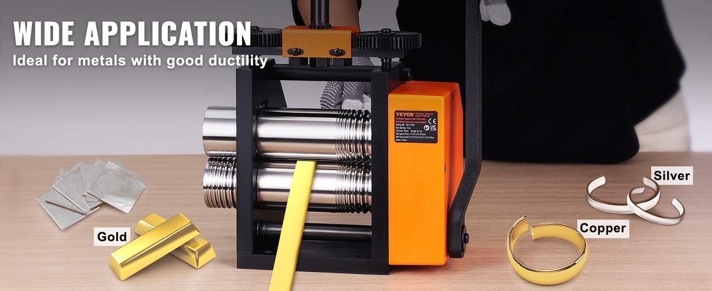 Soveltuu eri metalleille