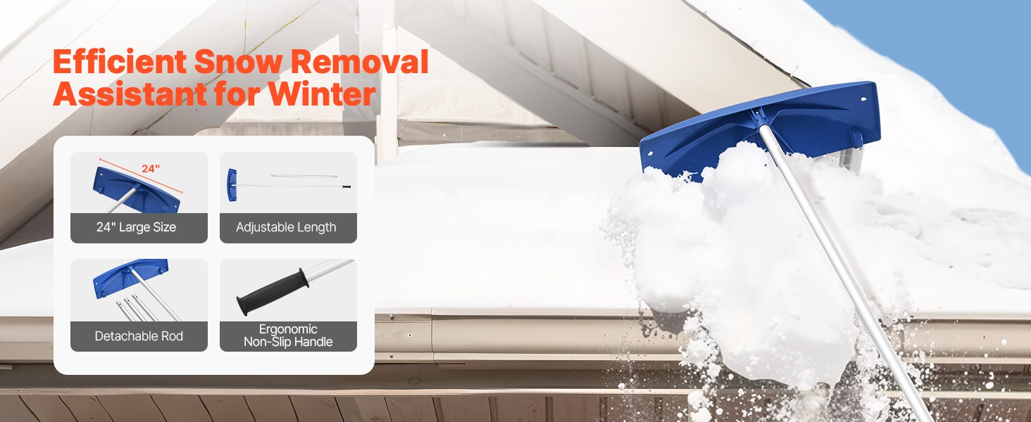 Kattolumiharja alumiiniterällä