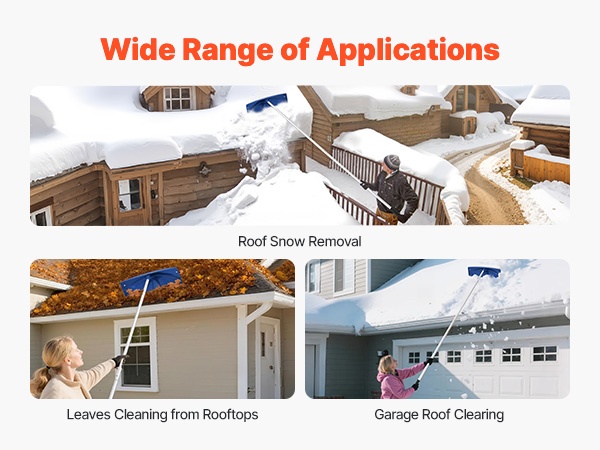 Lumen ja lehtien poisto katolta