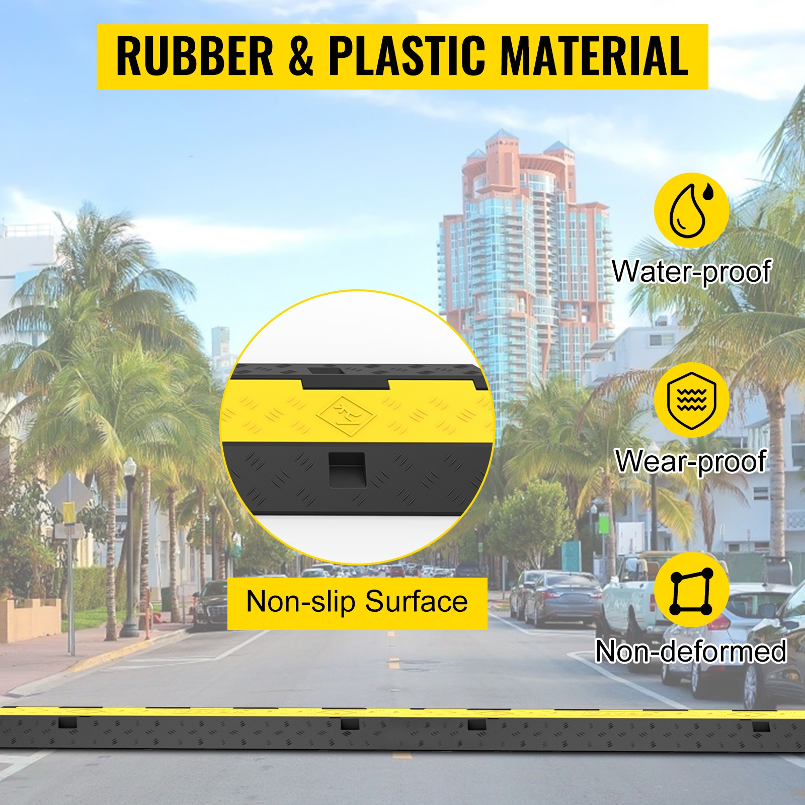 Kumi- ja PVC-rakenne