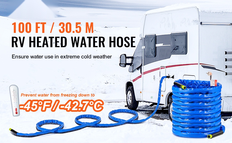 Lämmitettävä juomavesiletku talvikäyttöön