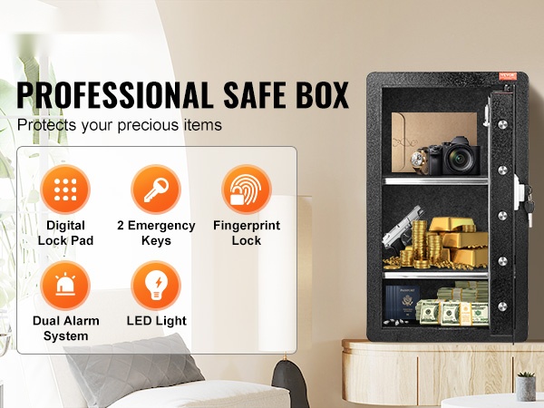 Turvakaappi esittely