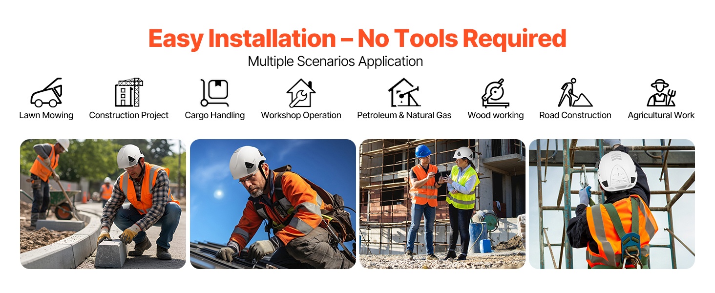 Kypärä eri työympäristöissä