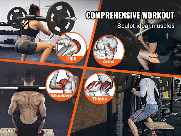 Turvakyykky­tanko koko kehon harjoitteluun