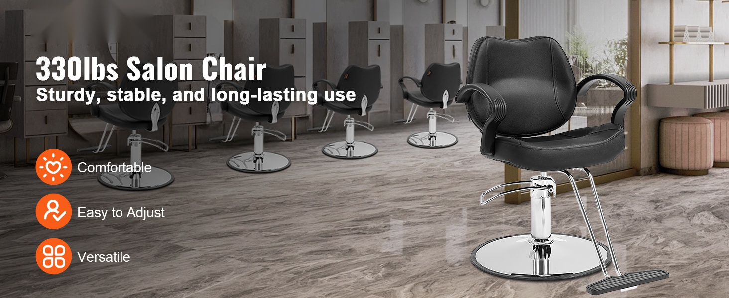 Kampaamotuoli edestä