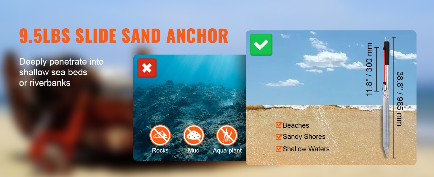 Pitkä piikkirakenne matalaan veteen