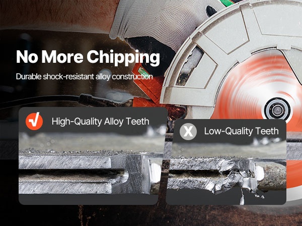 Pyörösahanterän hammasprofiili