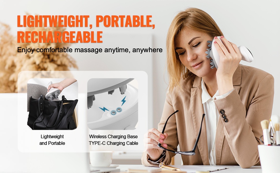 Ladattava ja vesitiivis hierontalaite