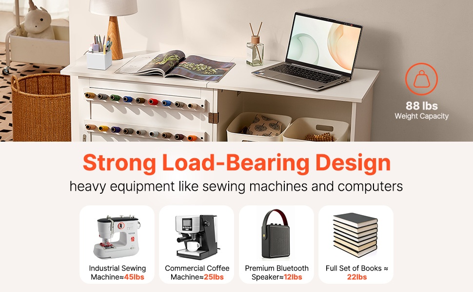 Ompelupöydän säilytyslokerot