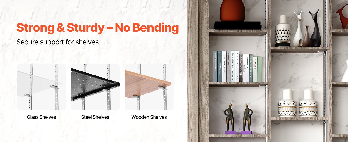 SPCC-teräksiset hyllynkiinnikkeet