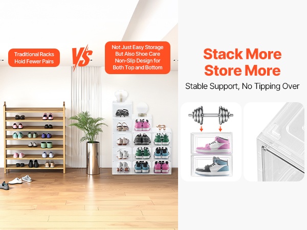 Vakaa ja tukeva kenkäsäilytys