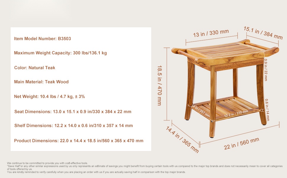 Poly Lumber -suihkupenkki kodin eri tiloihin
