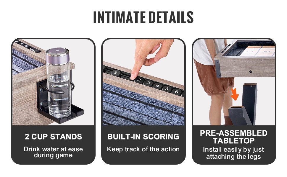 Sileä ja kestävä MDF-pelipinta