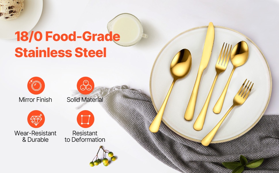 Ruostumaton teräs, 18/10-materiaali