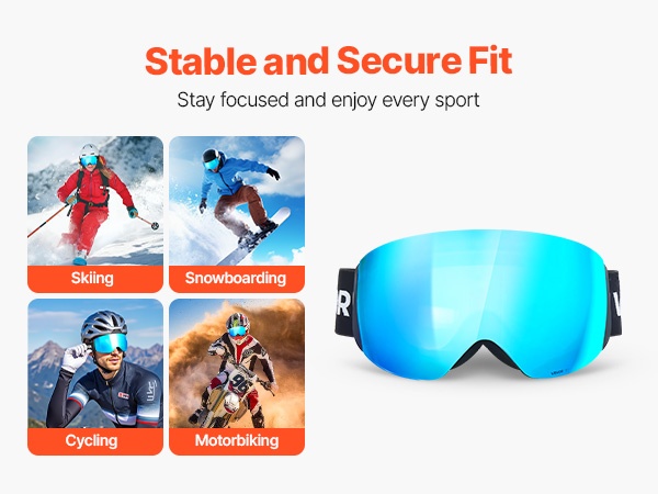 Lasit käytössä rinteessä