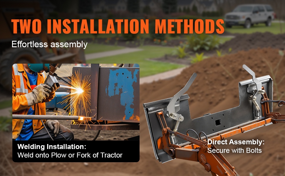 Helppo asennus kuormaajaan