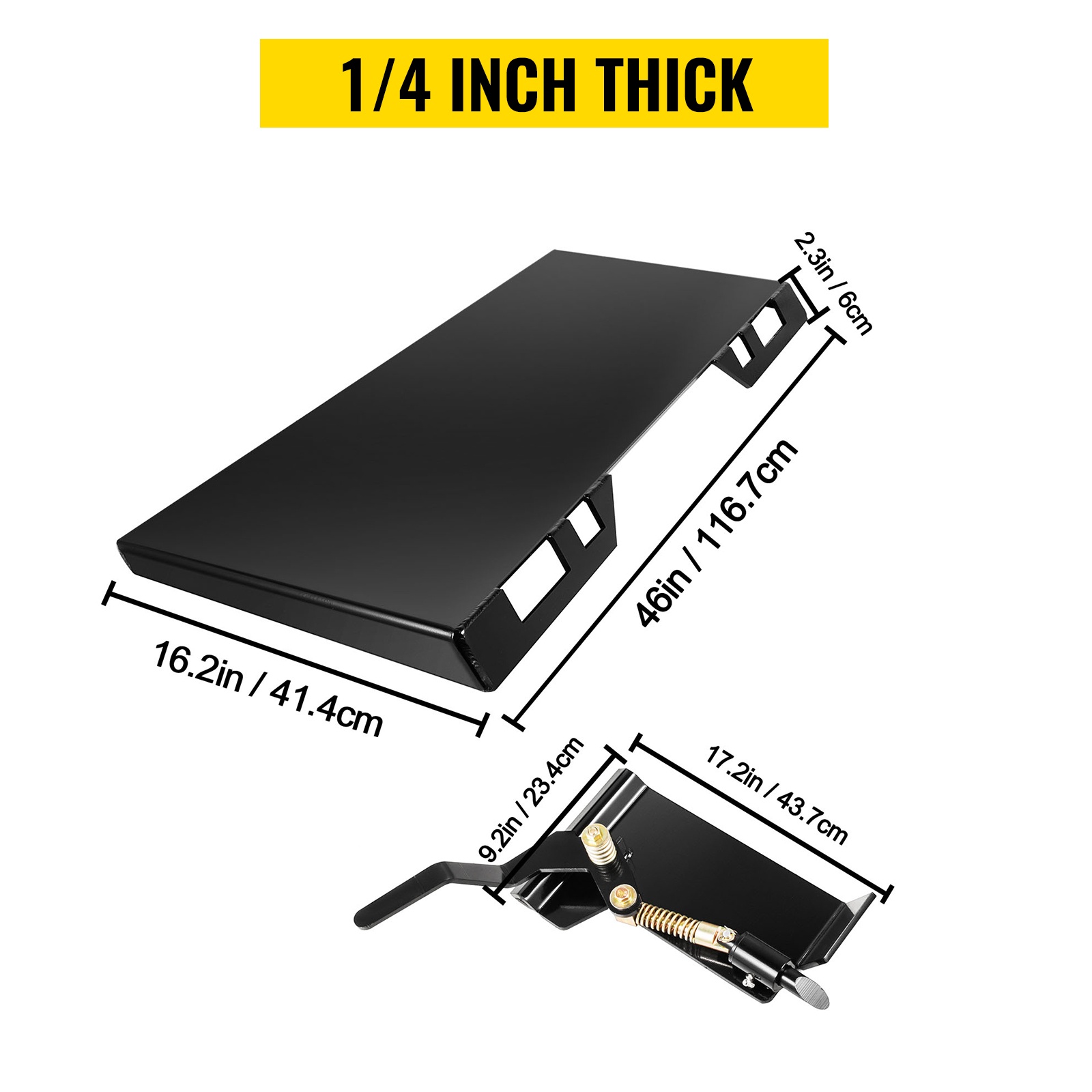 3/8 paksu teräslevy