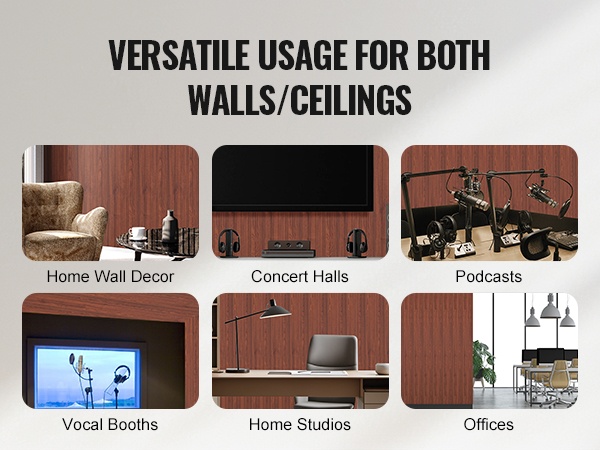 Detaljikuvia akustiikkapaneeleista