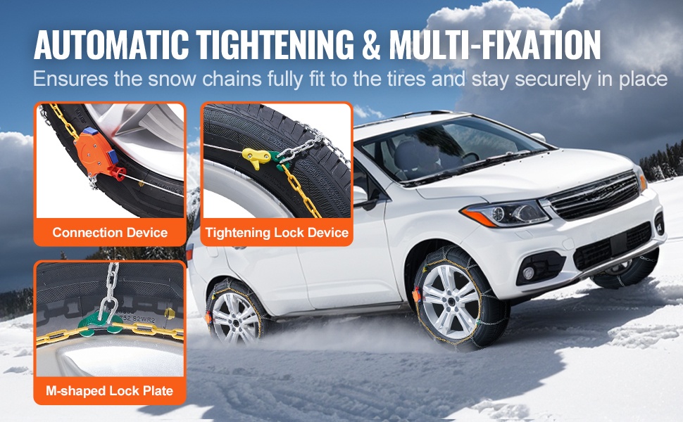 Suositeltu ajonopeus lumiketjusukkien kanssa