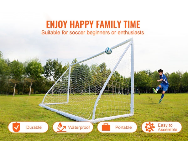 Kokoontaitettava jalkapallomaali kantolaukulla