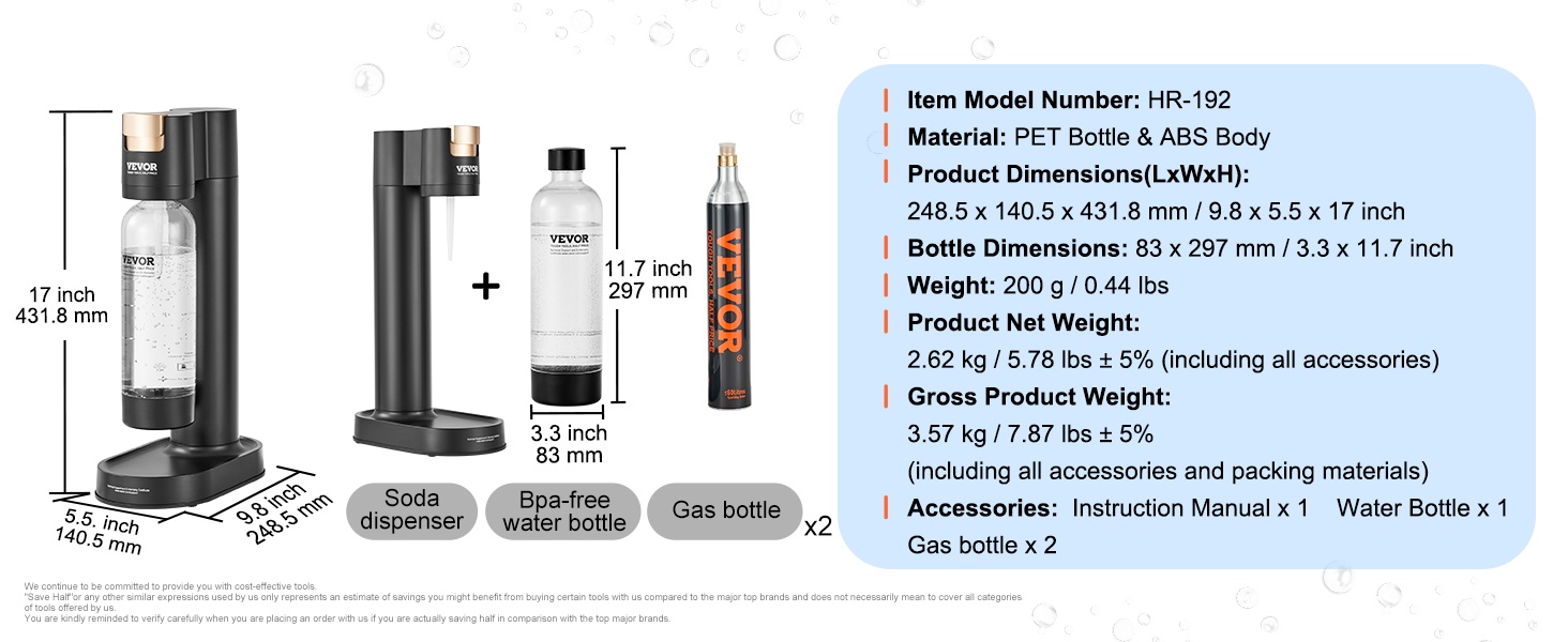 Hiilihapotuslaitteen yksityiskohdat