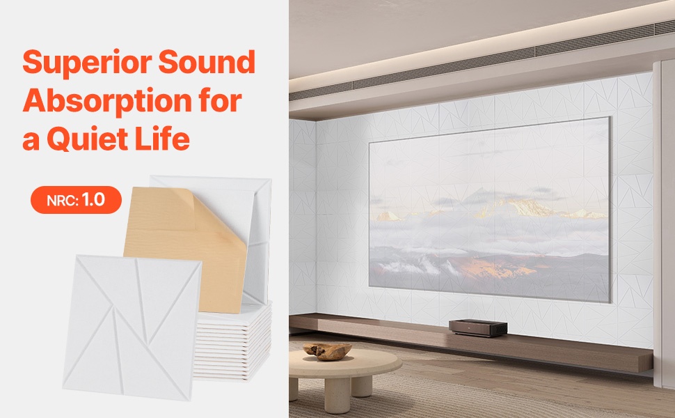 Akustiset seinäpaneelit yleisnäkymä