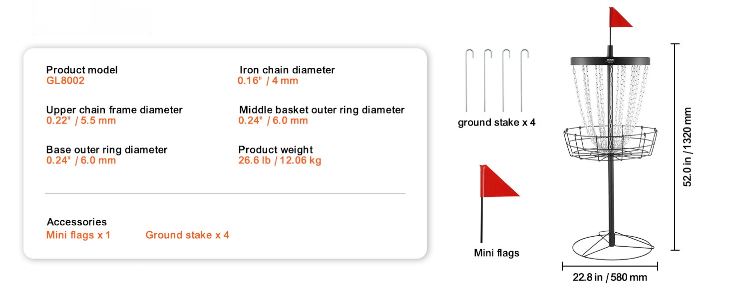 Frisbeegolf-korin kuljetus ja säilytys