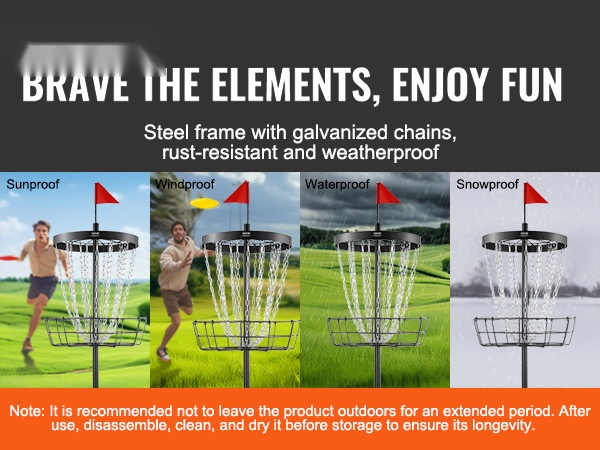 Frisbeegolf-kori lähikuva